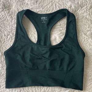 YPB Dark Green Sports Bra